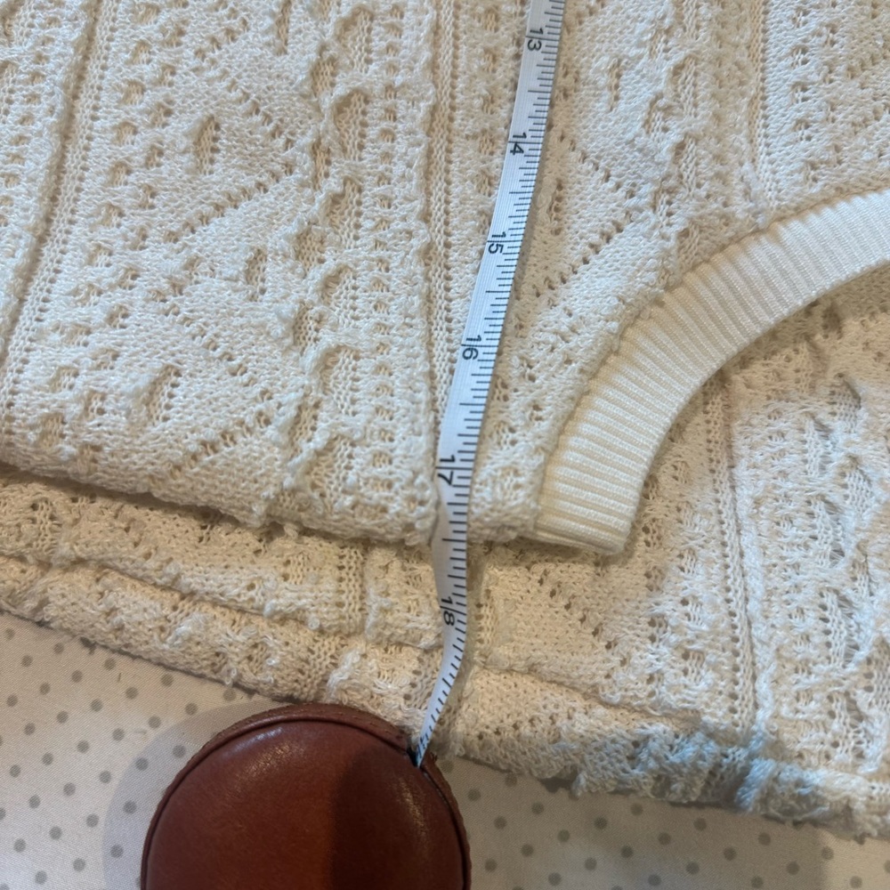NWT Anthropologie White Ribbed Halter Mini Dress - Picture 9 of 9